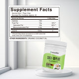 Coco - 10 Plus® | Aceite de Coco con CoQ10 - NaturalSlim USA