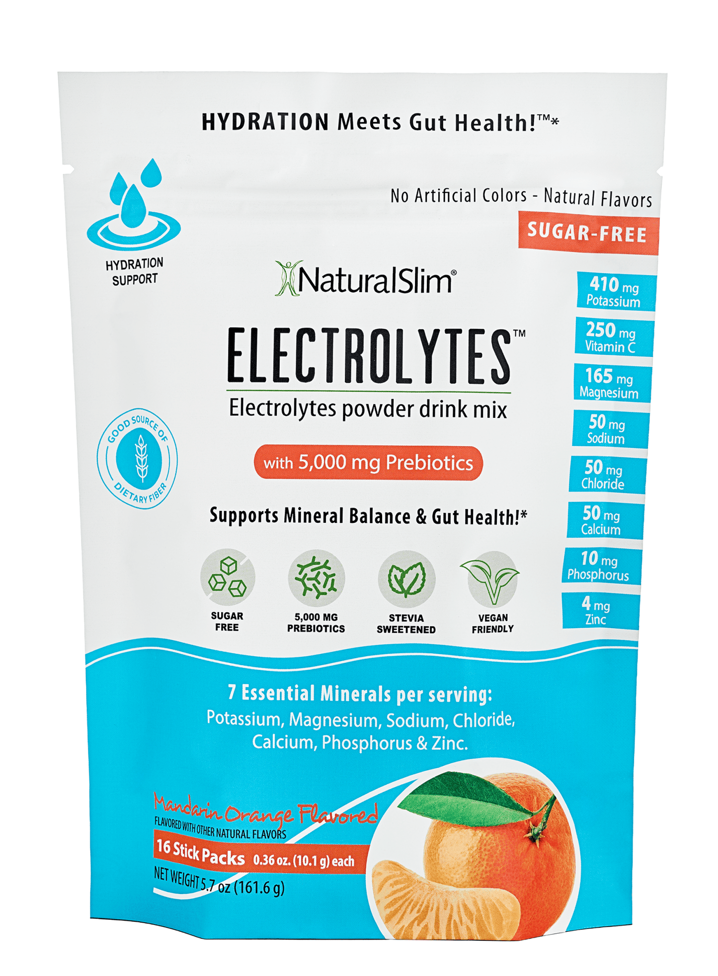 NaturalSlim Electrolytes™ Mandarin Orange - NaturalSlim USA