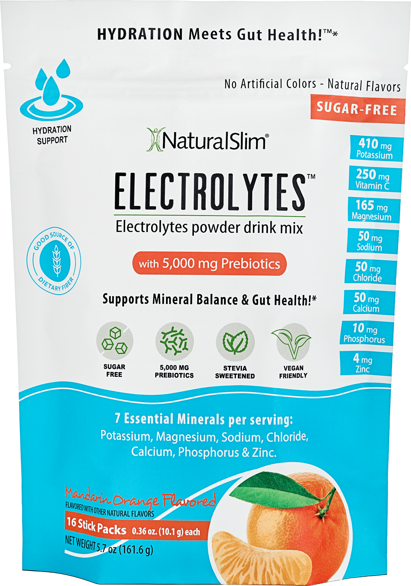 NaturalSlim Electrolytes™ Mandarin Orange - NaturalSlim USA