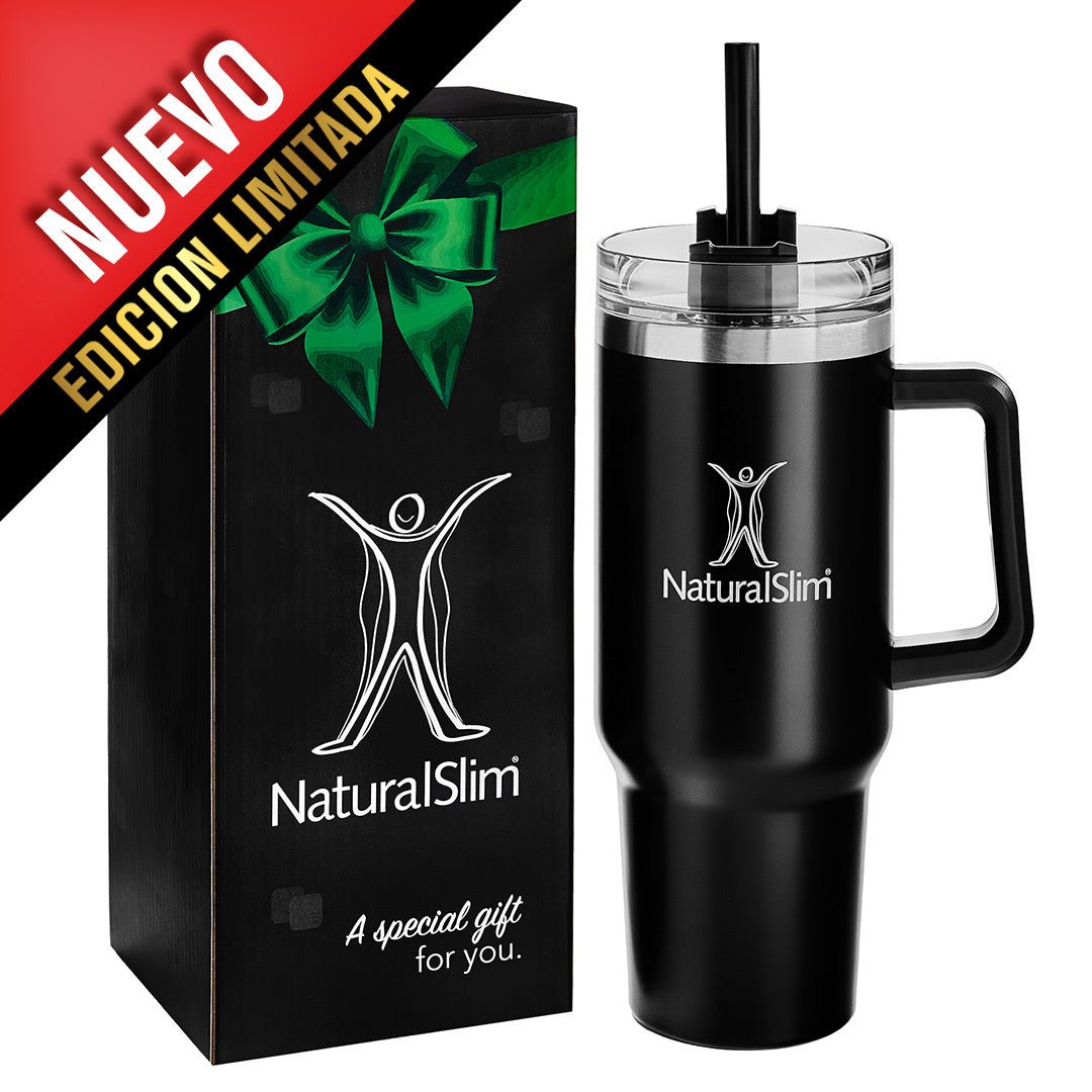 NaturalSlim®️ Tumbler (Limited Edition) | Vaso térmico de acero inoxidable | 40 oz - NaturalSlim USA