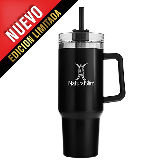 NaturalSlim®️ Tumbler (Limited Edition) | Vaso térmico de acero inoxidable | 40 oz - NaturalSlim USA