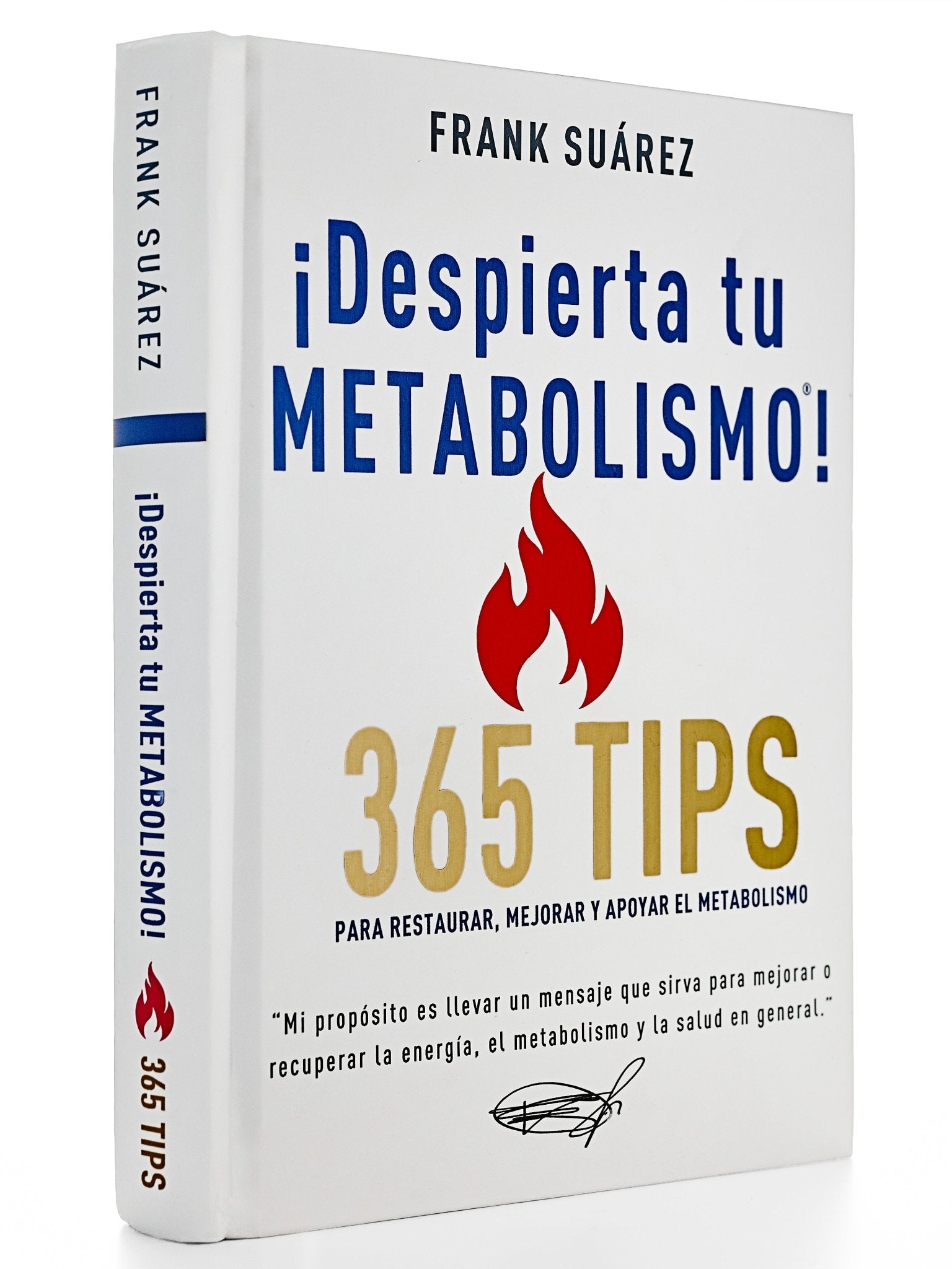 NUEVO Libro ¡Despierta tu Metabolismo! 365 Tips para Restaurar, Mejorar y Apoyar el Metabolismo - NaturalSlim USA