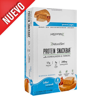 NaturalSlim® Protein Snackbar™ Salted Caramel | Barras de proteína - NaturalSlim USA