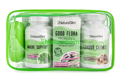 Candiseptic® Kit con Coco - 10 Plus de REGALO - Limpieza de Hongo Candida Albicans y libro de Frank Suárez | Envío GRATIS - NaturalSlim USA