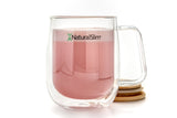 Taza de vidrio de doble pared de NaturalSlim® - NaturalSlim USA